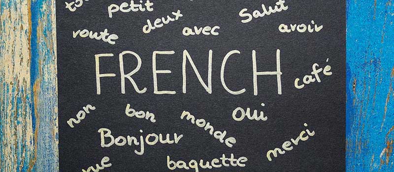 تاریخچه زبان فرانسه